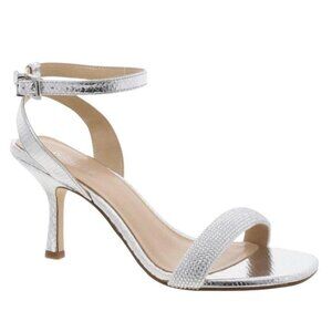 Michael Kors Carrie 75mm Rhinestone-Embellished Sandals Sz 8.5 Brand New in Box!